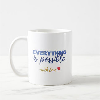 With Love Inspirational Coffee Mug Koffiemok