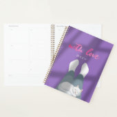 "With Love, Meow" Cozy Cat Notebook Planner (Display)