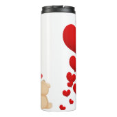 With Love Personalized Thermal Tumbler Thermosbeker (Achterkant)