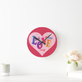 With love ronde klok (Huis)