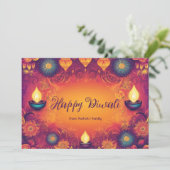 With Photo & custom text Glow & Grace card Kaart (Staand voorkant)