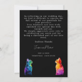 With Sincere Thanks  Purrfectly Yours: Purrfectly  Bedankkaart (Achterkant)