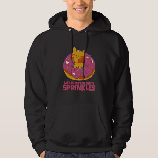 With Sprinkles Hoodie (Voorkant)