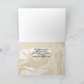 With Sympathy Mt. Charleston Thru Tree Greeting Kaart (Binnen)