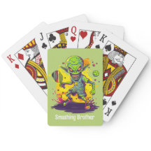 With text Intergalactic Dinkdown