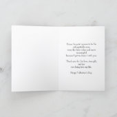 With You, Always – Red-Tailed Hawk Valentine’s Day Feestdagen Kaart (Binnen)