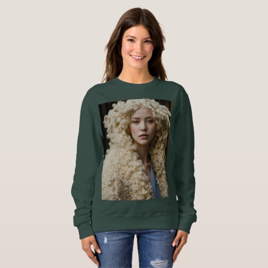 Witharig model trui (Voorkant volledig)