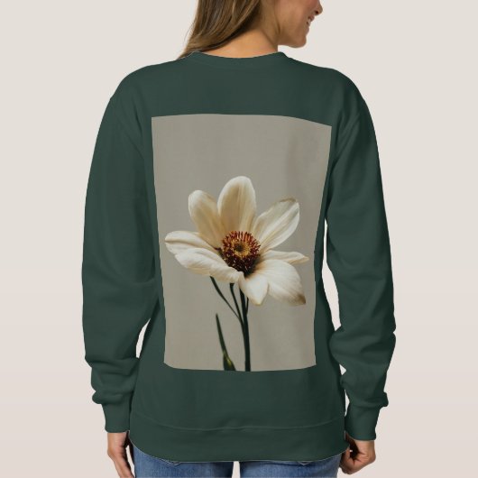 Witharig model trui (Achterkant)