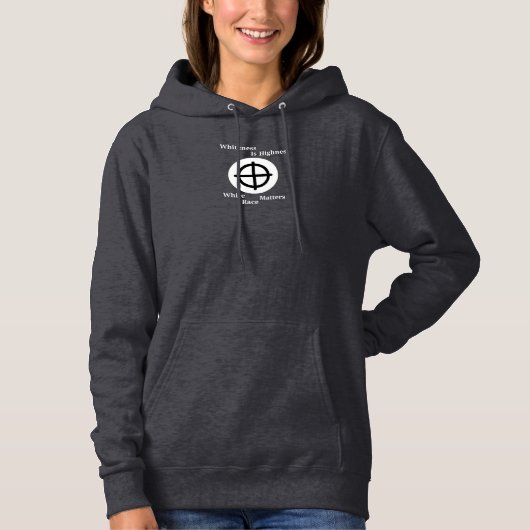 Witheid is hoogheid hoodie (Voorkant)