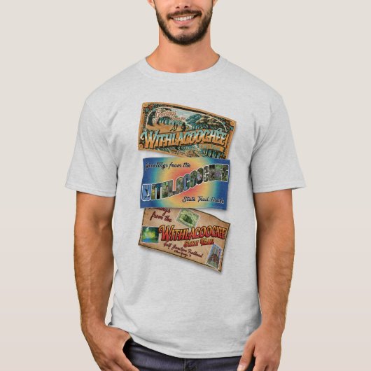 Withlacoochee State Trail Officieel Briefkaart T-shirt (Voorkant)