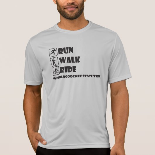 Withlacoochee State Trail Run Wandeltocht Florida T-shirt (Voorkant)