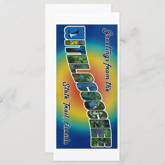 Withlacoochee State Trail-Wenskaart (Voorkant / Achterkant)