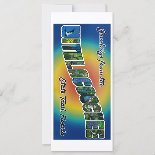 Withlacoochee State Trail-Wenskaart (Voorkant)