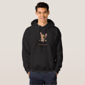 without Chuhuahua dog everything is stupid Premium Hoodie (Voorkant volledig)