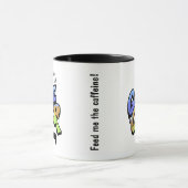 Without Coffee It’s Game Over – Graffiti Style Mug Mok (Midden)