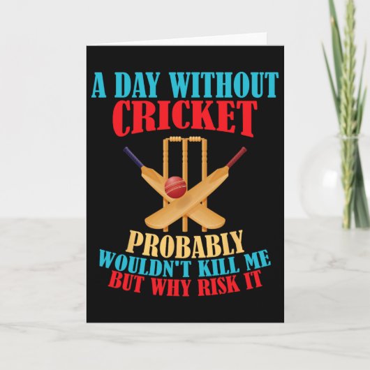 Without Cricket Probly Wouldn't Kill Me But Why Ri Kaart (Voorkant)