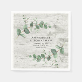 without eucalyptus folia bruiloft luiers servet