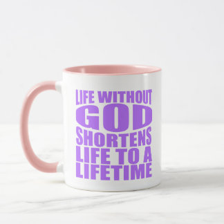 Without God life is shortened to a lifetime Mok