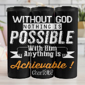 Without God Nothing Is Possible Thermosbeker