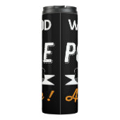 Without God Nothing Is Possible Thermosbeker (Achterkant)