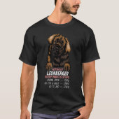without Leonberger dog everything is stupid_3 T-shirt (Voorkant)