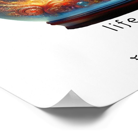 Without music, life would be a mistake, poster (Hoek)