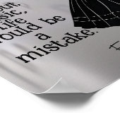 Without music life would be a mistake  poster (Hoek)