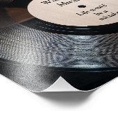 Without Music - Nietzsche quote - art print Foto Afdruk (Hoek)