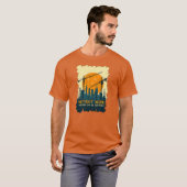 Without Work Nothing Is Sustained Labor Day Worker T-shirt (Voorkant volledig)
