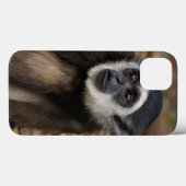 Withwitgibbon (Hylobates Lar), Monkeyland Case-Mate iPhone Case (Achterkant (horizontaal))