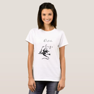 Witje alsjeblieft - Black and White Halloween T-Sh T-shirt