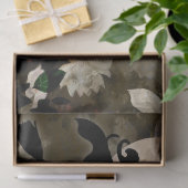 Witje in Halloween Moon Flowers Decoupage Tissuepapier (Geschenk)