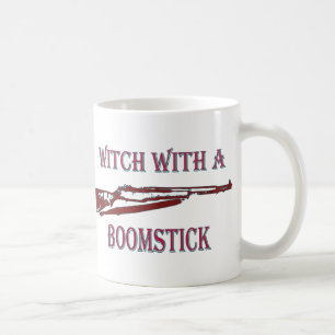 Witje met een boomstokje 2 koffiemok
