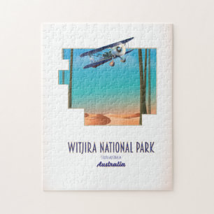 Witjira nationaal park Australië kaart Legpuzzel