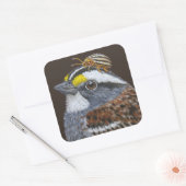 witkeelmousserende stickers (Envelop)