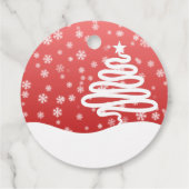 Witkerst Bedankjes Labels (Achterkant)