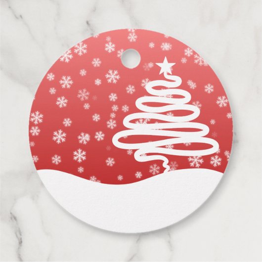 Witkerst Bedankjes Labels (Achterkant)