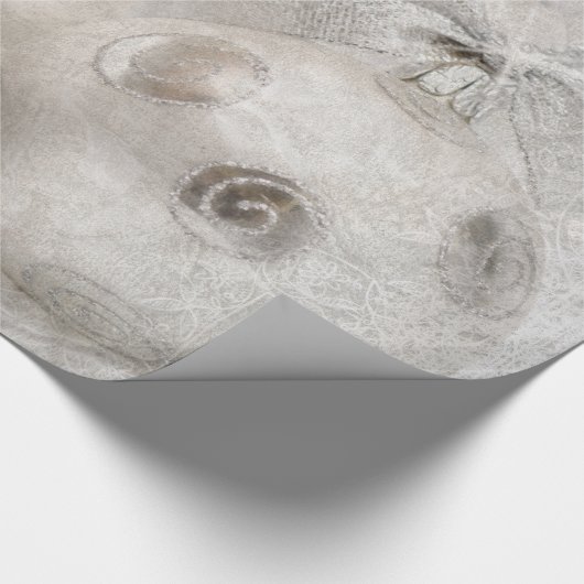 Witkerst Cadeaupapier (Hoek)