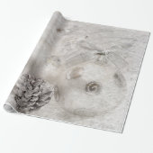 Witkerst Cadeaupapier (Uitgerold)