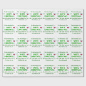 Witkerst Cadeaupapier (Vlak)