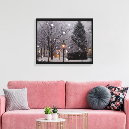 Witkerst Canvas Afdruk (Insitu (Woonkamer))