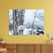Witkerst Canvas Afdruk (Insitu (Woonkamer))