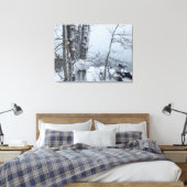Witkerst Canvas Afdruk (Insitu (Slaapkamer))