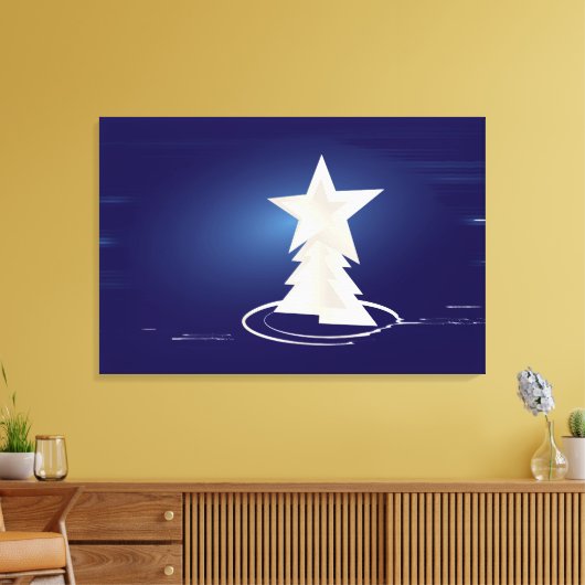 Witkerst Canvas Afdruk (Insitu (Woonkamer))