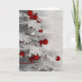 Witkerst Feestdagen Kaart (Voorkant)