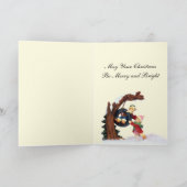 Witkerst Feestdagen Kaart (Binnen)
