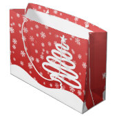 Witkerst Groot Cadeauzakje (Achterkant Gekanteld)