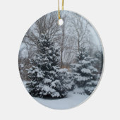 Witkerst Keramisch Ornament (Links)