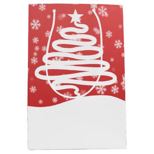 Witkerst Medium Cadeauzakje (Voorkant)