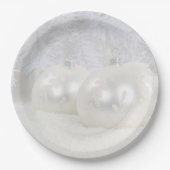 Witkerst Papieren Bordje (Voorkant)